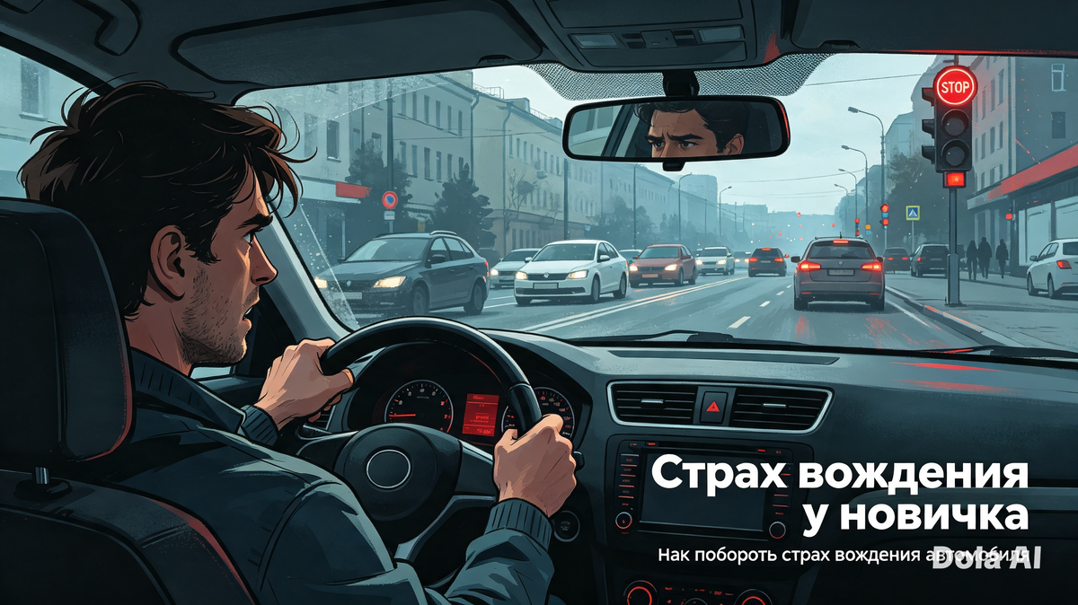 Страх вождения у новичка: как побороть страх вождения автомобиля